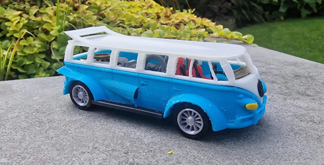Mô hình xe đua VW Bus Racing 2.0 in 3D ấn tượng - Image 12