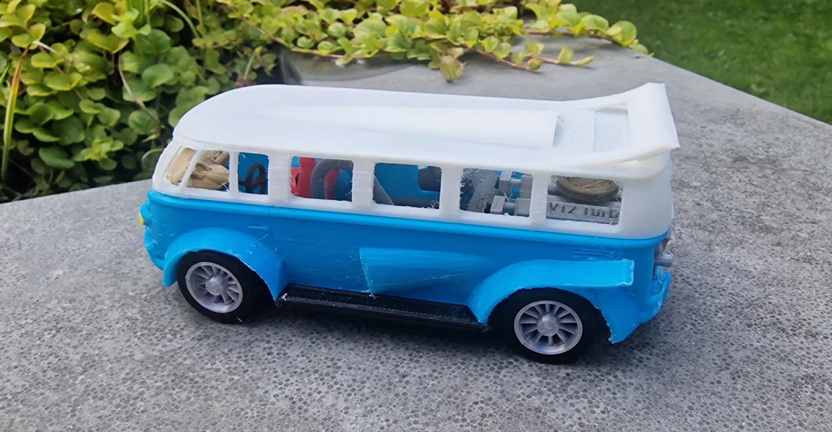 Mô hình xe đua VW Bus Racing 2.0 in 3D ấn tượng - Image 14