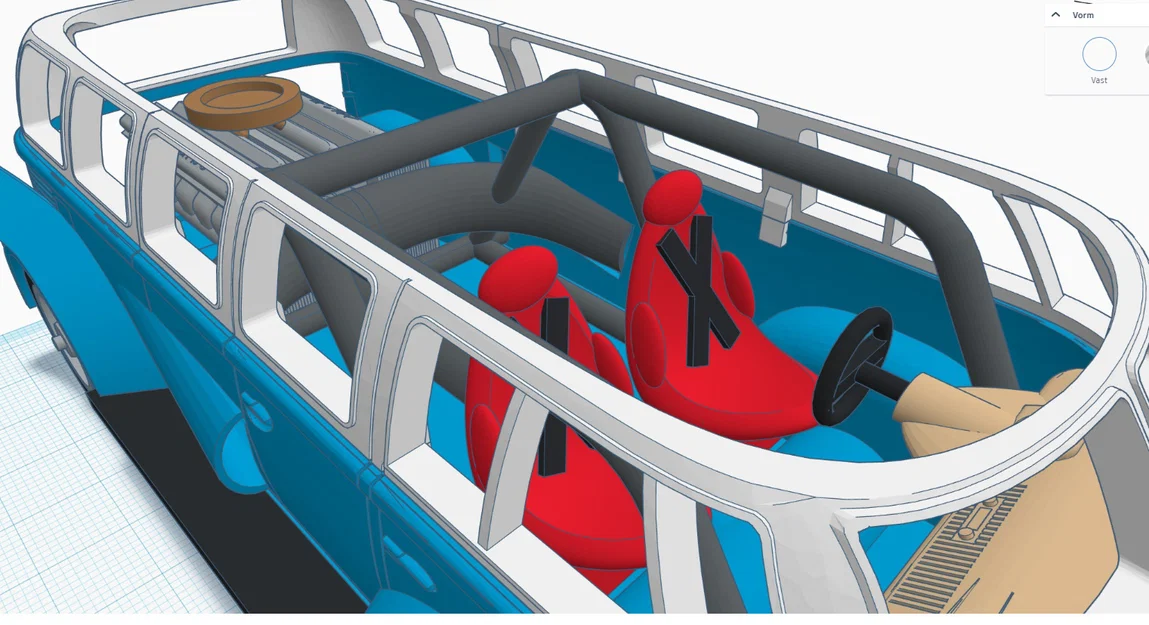 Mô hình xe đua VW Bus Racing 2.0 in 3D ấn tượng - Image 18