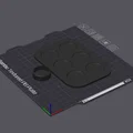 Khay pha màu 3D nhỏ gọn (Paint Pallet) kèm hũ chứa tiện lợi - Thumbnail 3