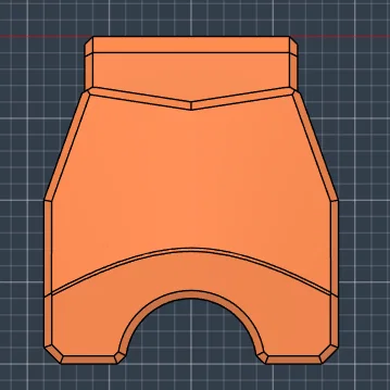 Phụ kiện giáp ngực trơn (Blank Chest) cho mô hình Dummy 13