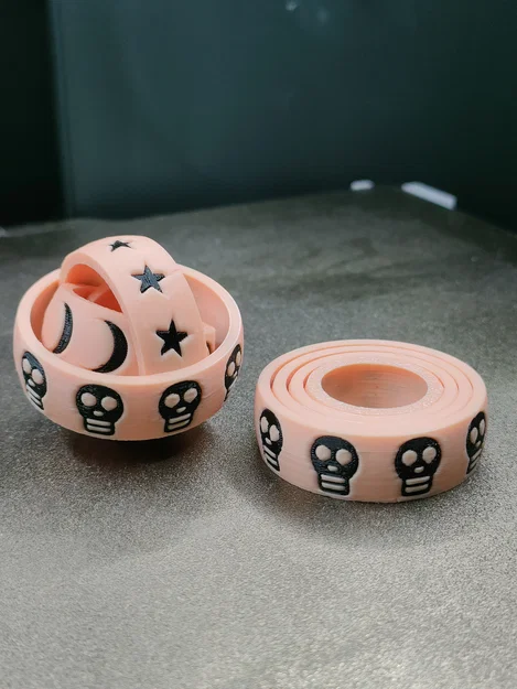 Đồ chơi Fidget hình đầu lâu ma quái cho ngày Halloween - Image 1