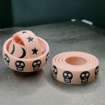 Đồ chơi Fidget hình đầu lâu ma quái cho ngày Halloween