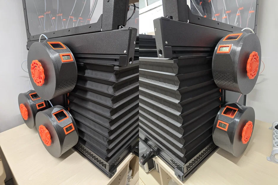 Bộ chuyển đổi Drybox cho khung máy in 3D Prusa XL - Image 1