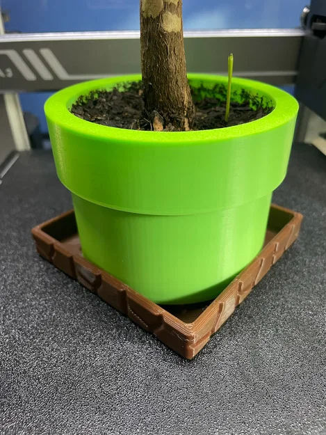 Super Mario Bros - Đế Chậu XL Warp Pipe Planter Base - Image 4