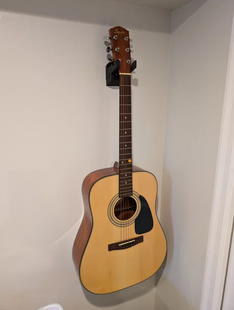Giá treo đàn Guitar kèm ngăn đựng Pick 3D tiện lợi - Image 3