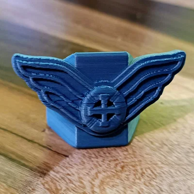 Woggle khăn quàng Scout kèm cánh Raider – Canuto o pasa pañuelo Scout con ala Raider