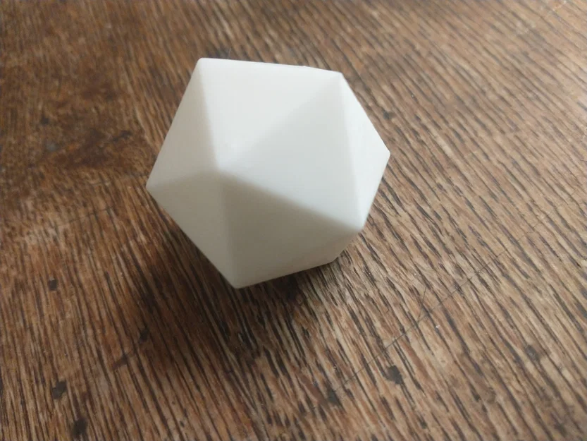 Khối Icosahedron đều (FreeCAD) - Image 1