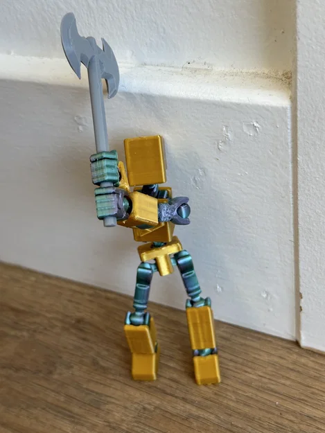 Mô hình rìu chiến Mini 13 Battle Axe dành cho Dummy 13 và Lucky 13 - Image 1