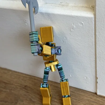 Mô hình rìu chiến Mini 13 Battle Axe dành cho Dummy 13 và Lucky 13
