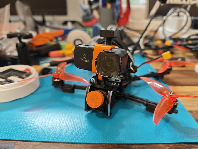 Ngàm Runcam Thumb 2 cho plate Naked GoPro - Image 2