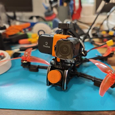 Ngàm Runcam Thumb 2 cho plate Naked GoPro