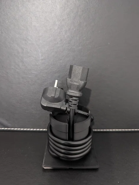 Gridfinity Cable Bobbin – Cuộn bobbin quản lý dây cáp - Image 2