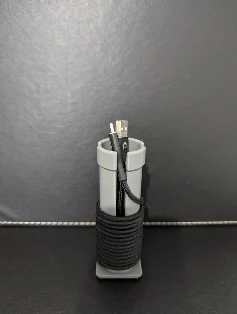 Gridfinity Cable Bobbin – Cuộn bobbin quản lý dây cáp - Image 4