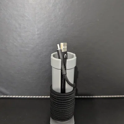 Gridfinity Cable Bobbin – Cuộn bobbin quản lý dây cáp