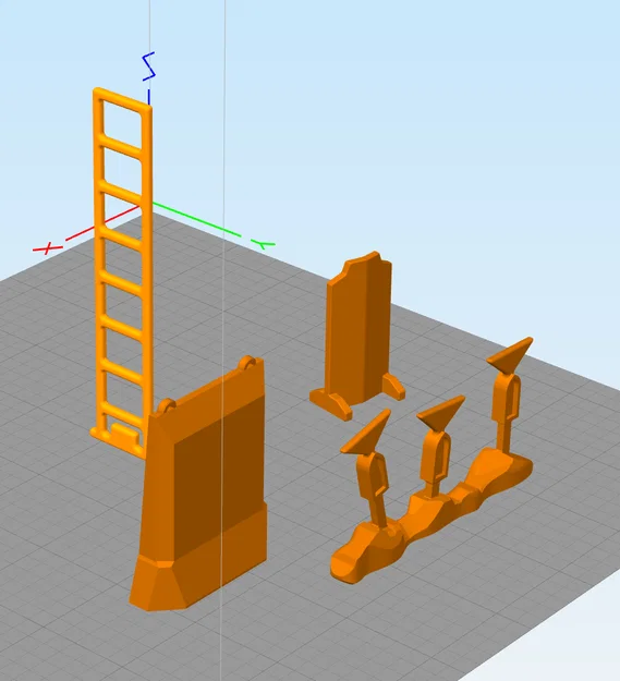 Bộ phụ kiện đánh dấu và trang bị cho Kill Team 2024 (In 3D) - Image 1