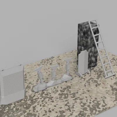 Bộ phụ kiện đánh dấu và trang bị cho Kill Team 2024 (In 3D)