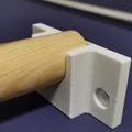Giá treo tường/giữ rod cho thanh filament 24mm / 28mm - Thumbnail 1