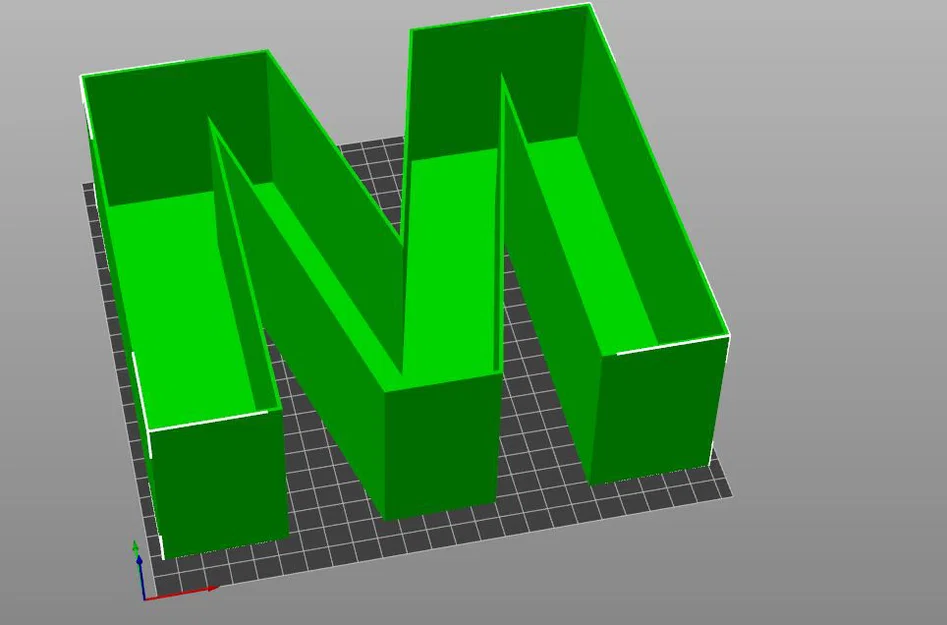 Khay đựng đồ hình chữ M (Letter M) in 3D tiện lợi và sang trọng - Image 2