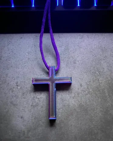 Dây chuyền Thánh giá vuông (Squared Cross Necklace) - Image 1
