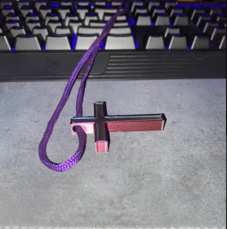 Dây chuyền Thánh giá vuông (Squared Cross Necklace) - Image 2