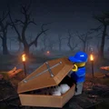 Quan tài Halloween cho minifig LEGO (Sarg für LEGO-Figuren) - Thumbnail 1