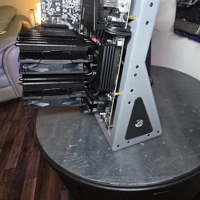 Miếng gắn front panel USB và nút nguồn (power) cho khung ATX open frame