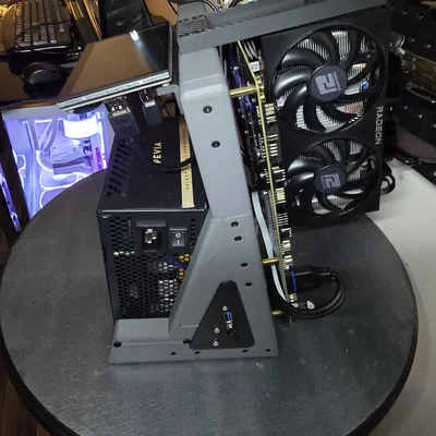 Miếng gắn front panel USB và nút nguồn (power) cho khung ATX open frame