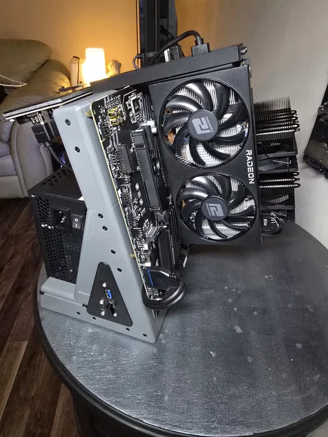 Miếng gắn front panel USB và nút nguồn (power) cho khung ATX open frame - Image 6