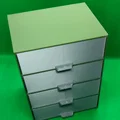 Tủ ngăn kéo mini 4 tầng để bàn - Phụ kiện sắp xếp đồ đạc thông minh - Thumbnail 2