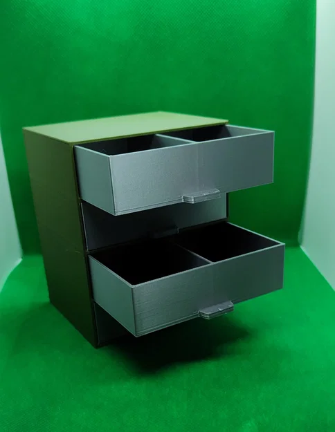 Tủ ngăn kéo mini 4 tầng để bàn - Phụ kiện sắp xếp đồ đạc thông minh - Image 4