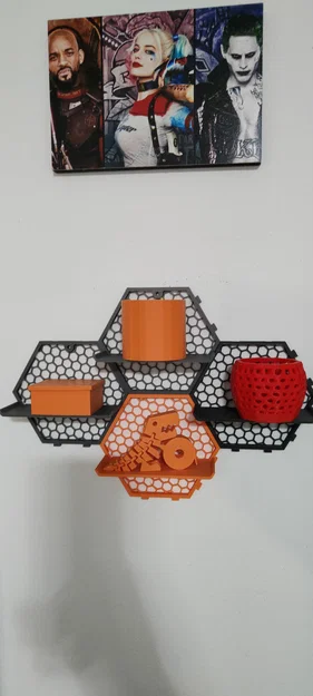 Hệ thống panel lưu trữ HEXAGON STAND cho xe mô hình 1:43 - Image 2