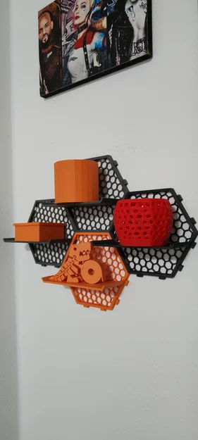 Hệ thống panel lưu trữ HEXAGON STAND cho xe mô hình 1:43 - Image 3