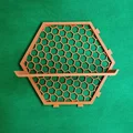 Hệ thống panel lưu trữ HEXAGON STAND cho xe mô hình 1:43 - Thumbnail 5