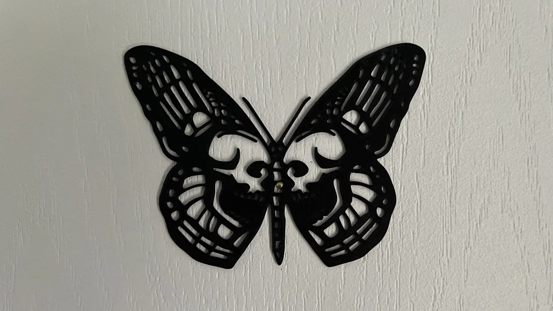 Mô hình trang trí tường Butterfly Of Death 3D (Bướm tử thần) - Image 1