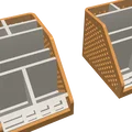 Khay organizer để bàn/office, giữ bút chì bút, in dễ không cần support (đã test) - Thumbnail 12