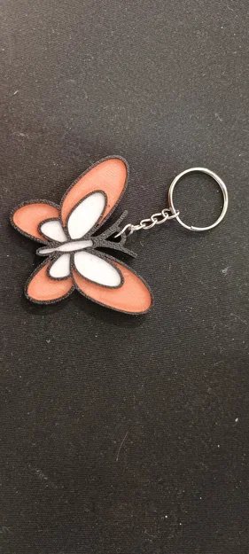 Móc Khóa Bươm Bướm (Butterfly Keychain) - Image 1
