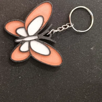 Móc Khóa Bươm Bướm (Butterfly Keychain)