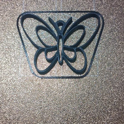 Móc Khóa Bươm Bướm (Butterfly Keychain)
