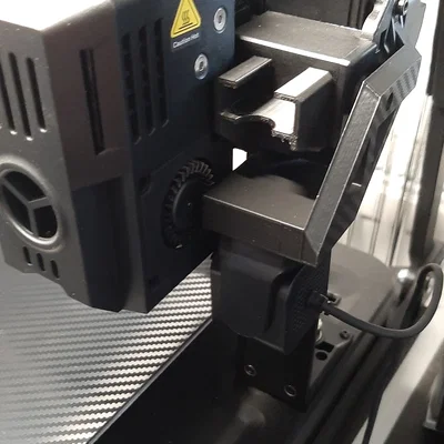 Gá Nebula Camera cho Creality Ender v3 KE/SE (mount bên phải, dùng chung G-sensor)