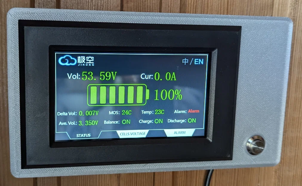 Hộp Đựng Màn Hình LCD 4.3 Inch Cho JK-BMS In 3D - Image 1