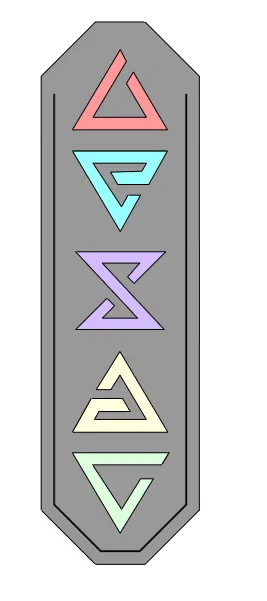 Kẹp sách họa tiết phép thuật The Witcher (Bookmark 3D) - Image 3