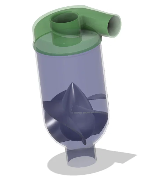 Bộ tách bụi cyclone dạng axial flow cỡ nhỏ - Image 11