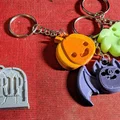 Móc Khóa Halloween Bia Mộ (Tombstone Halloween Keychain) - Thumbnail 2