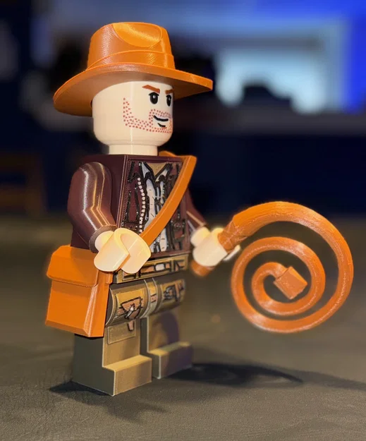 MegaFigure Indiana Jones dạng brick (tỉ lệ 5:1) - Image 2