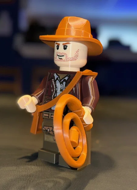 MegaFigure Indiana Jones dạng brick (tỉ lệ 5:1) - Image 3