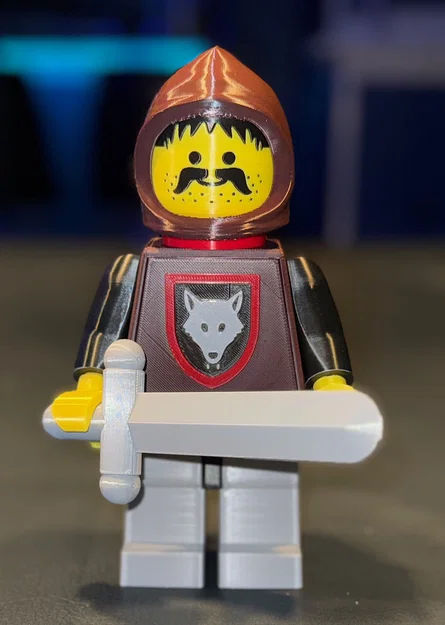 Brick MegaFigure Wolfpack chủ đề Castles (tỉ lệ 5:1) - Image 3