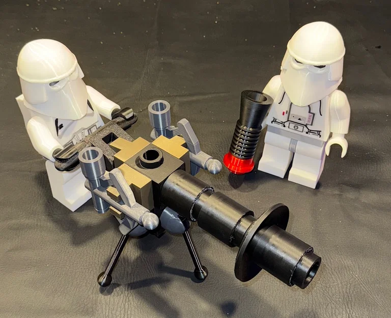 Star Wars Snowtrooper Brick MegaFigures (Tỷ lệ 5:1) - Image 2