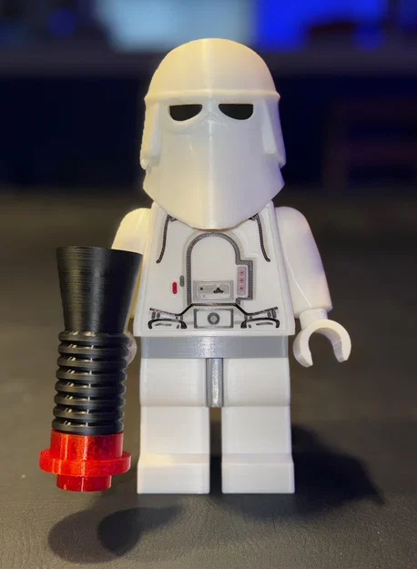 Star Wars Snowtrooper Brick MegaFigures (Tỷ lệ 5:1) - Image 4