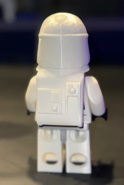Star Wars Snowtrooper Brick MegaFigures (Tỷ lệ 5:1) - Image 5